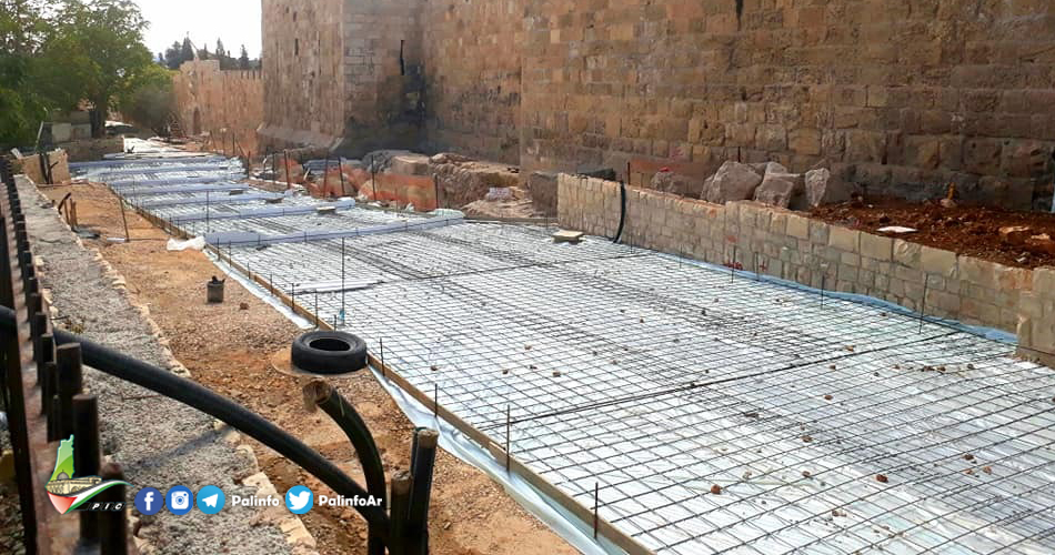 الاحتلال يواصل الاعتداء على المقبرة اليوسفية في القدس