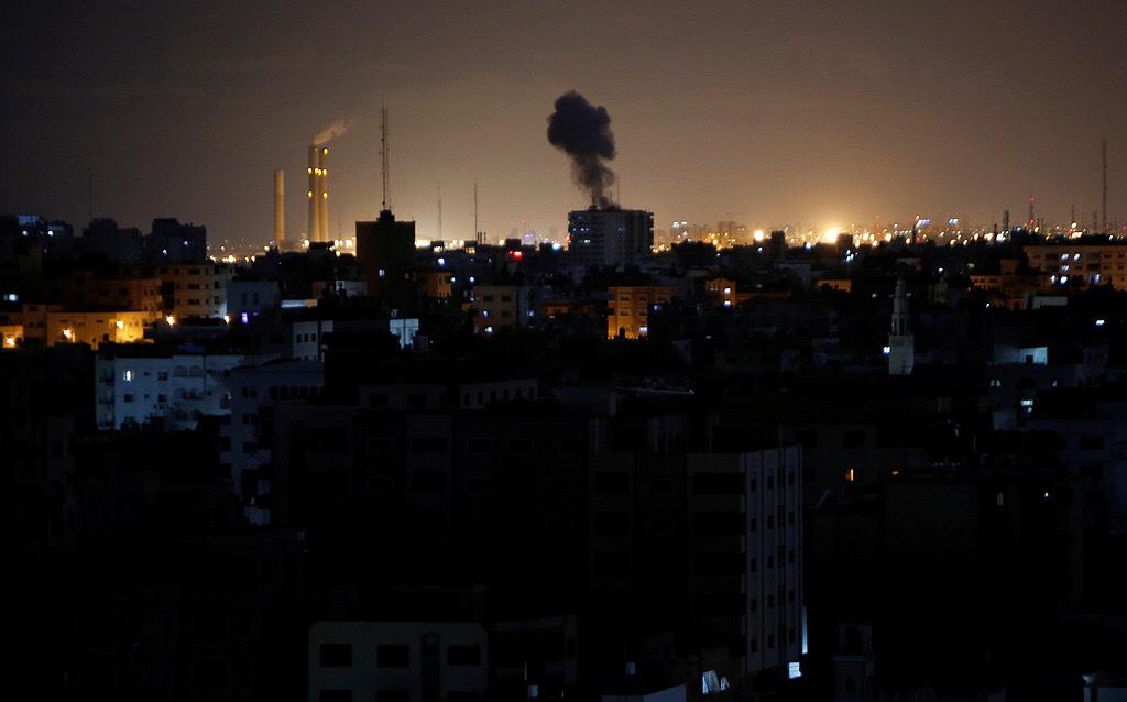 الاحتلال يقصف مواقع للمقاومة شمال قطاع غزة