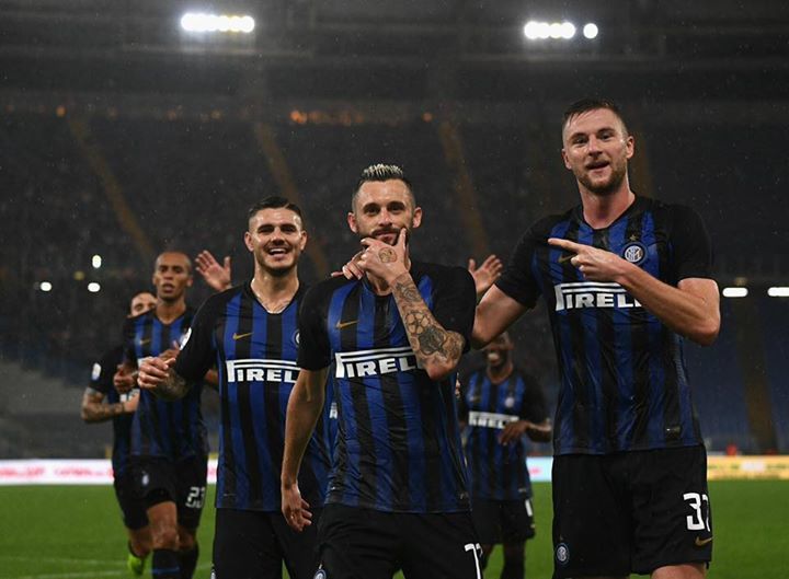 إنتر ميلان يهزم لاتسيو بثلاثية ويرتقي لوصافة الدوري الإيطالي