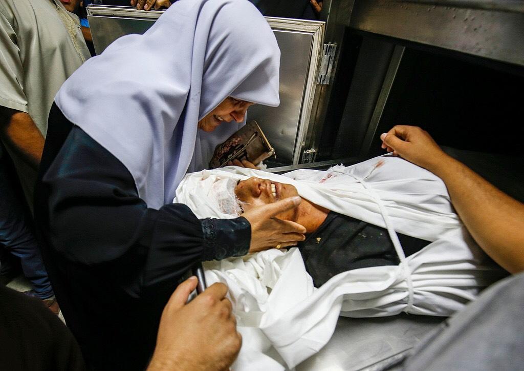 طفل شهيد و24 إصابة بقمع الاحتلال تظاهرة شعبية شمال غزة
