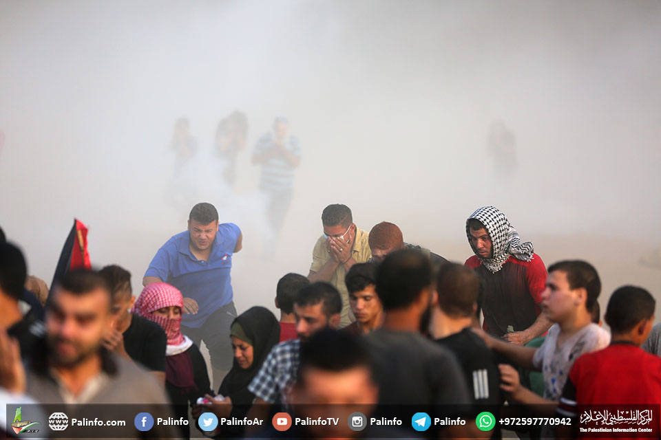 مظاهرات جمعة الثبات والصمود على حدود قطاع غزة