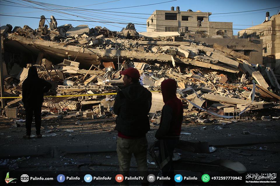مركز العودة يحذر من نتائج كارثية لتصعيد الاحتلال بغزة