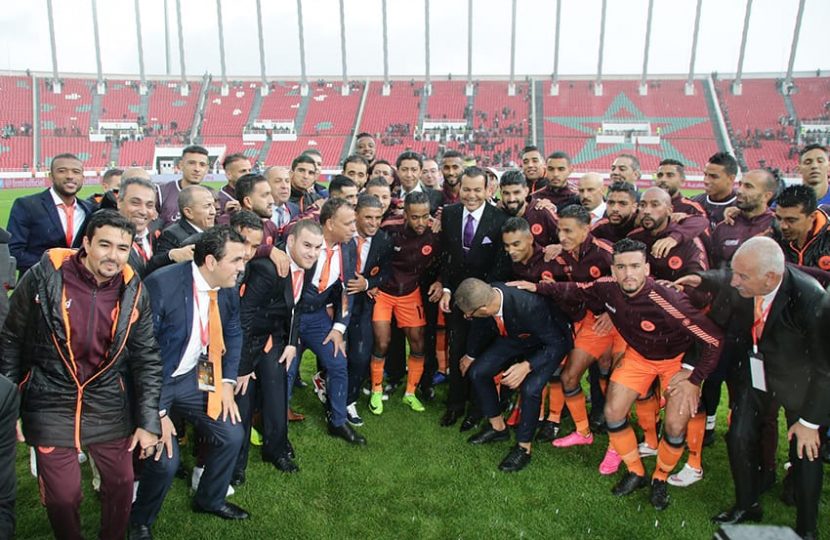 نهضة بركان يتوج بطلًا لكأس العرش المغربي