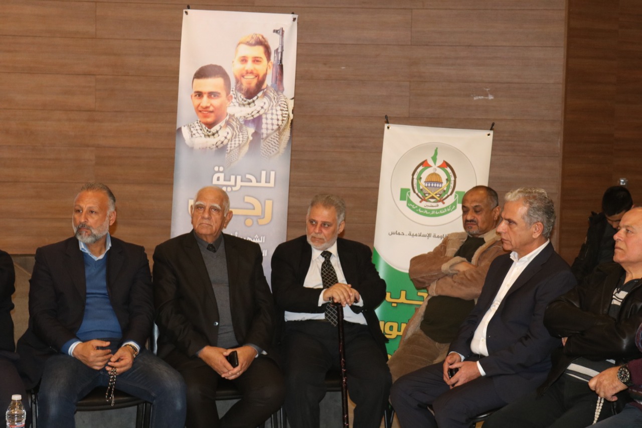 حماس تقيم حفل استقبال في ذكرى انطلاقتها الـ 31 في صيدا