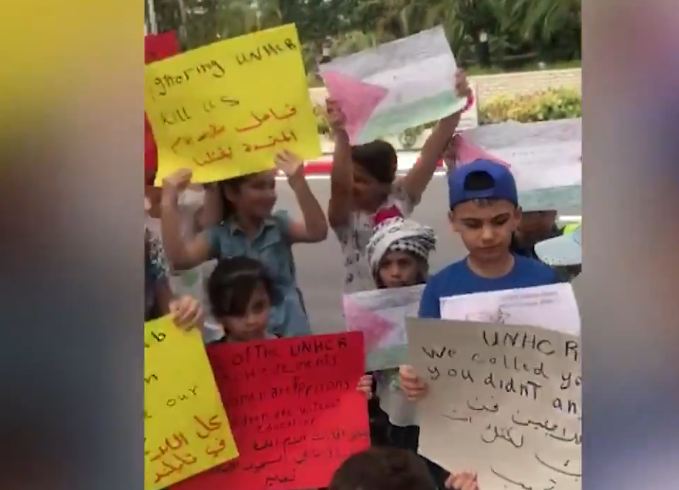 لأول مرة.. اعتصام للاجئين الفلسطينيين في بانكوك