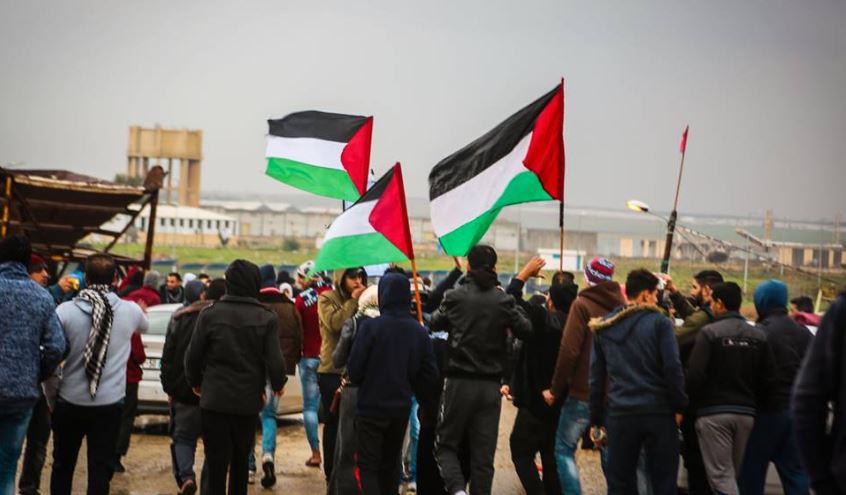 شهيد وإصابات بقمع الاحتلال المتظاهرين شرقي قطاع غزة