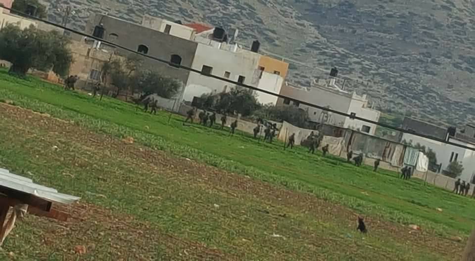 الاحتلال يقتحم تياسير شرق طوباس