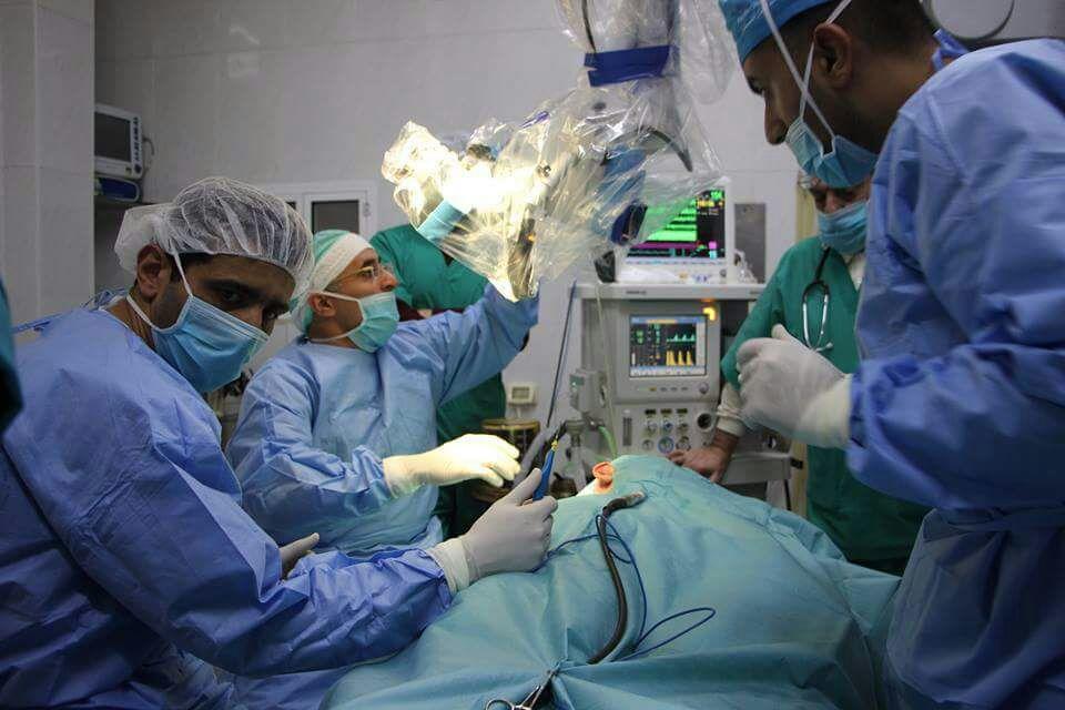 وفد طبي قطري يصل مشفى القدس بغزة