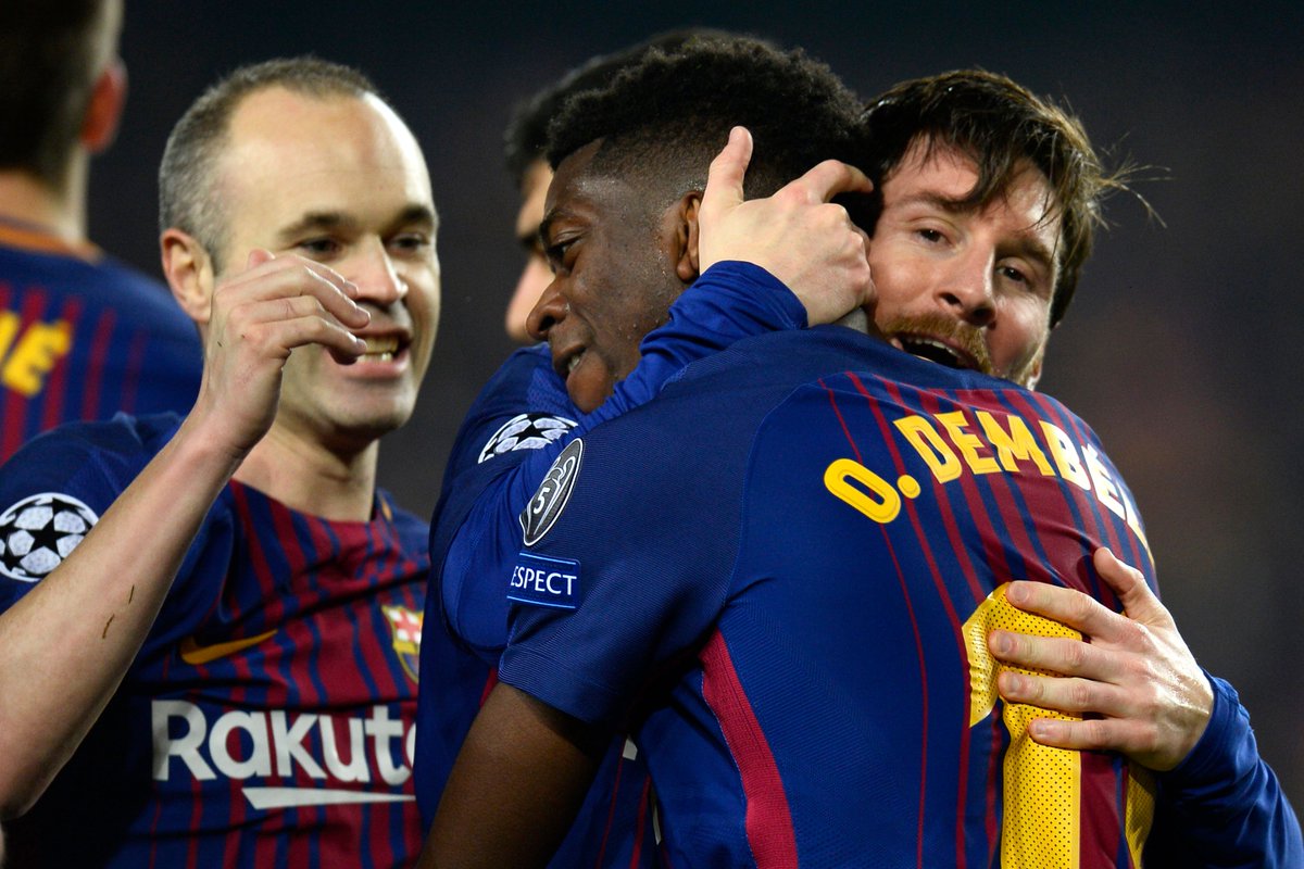 برشلونة يكمل عقد المتأهلين لربع نهائي دوري أبطال أوروبا