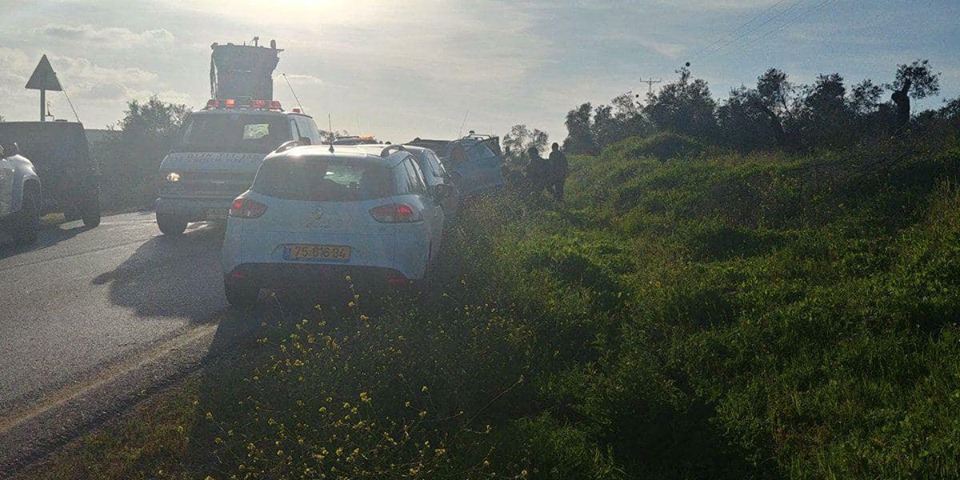 الاحتلال يصيب سائق سيارة جنوب نابلس