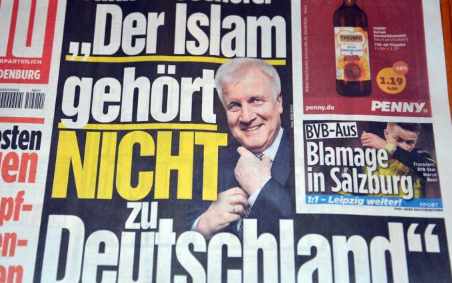 موجة رفض لتصريحات وزير داخلية ألمانيا المعادية للإسلام