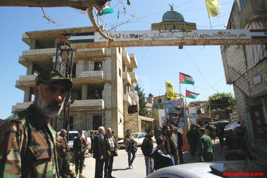 حماس تبحث مع السفير دبور ووفد فتح الأحداث المؤسفة في المية ومية