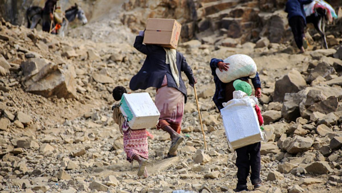 الأمم المتحدة: نزوح قرابة 400 ألف يمني منذ بداية 2019
