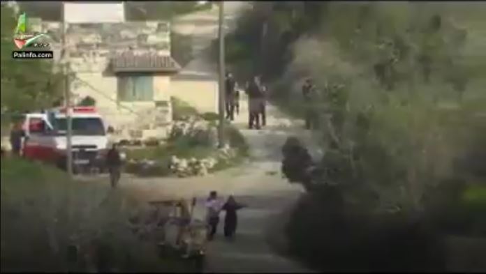 الاحتلال يستهدف زوجين ورضيعهما بقنبلة صوتية في نابلس