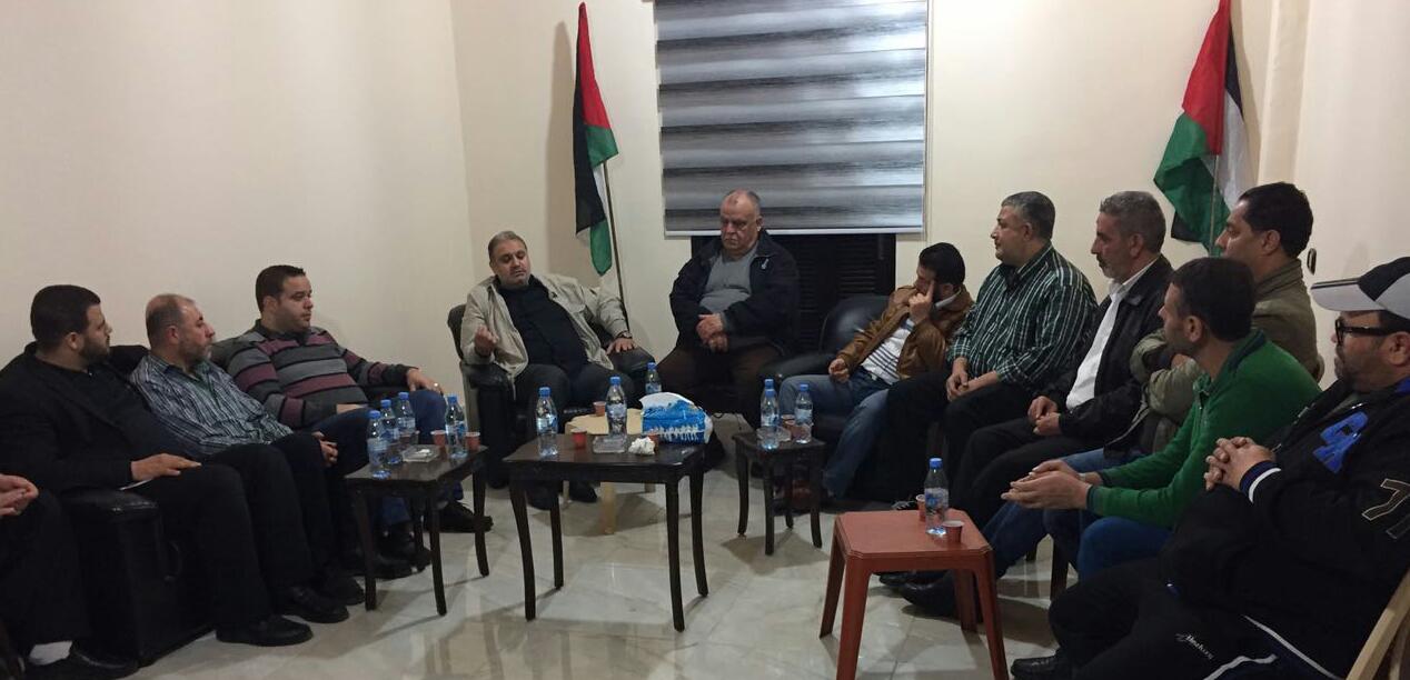 حماس تلتقي لجان الأحياء في مخيم عين الحلوة بلبنان