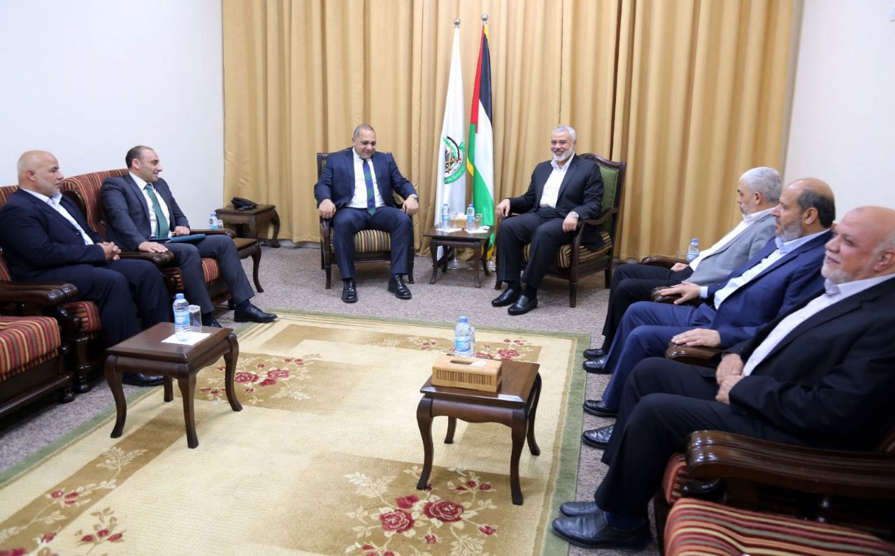 ماذا دار في اجتماع حماس والوفد المصري بغزة؟