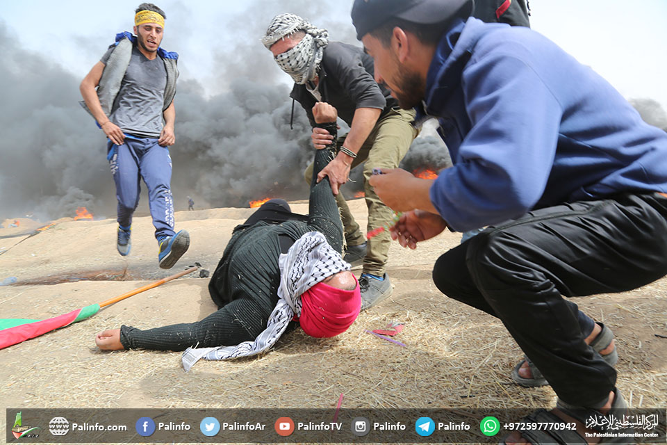 الهيئة الوطنية لمسيرة العودة: قتل الاحتلال متظاهري غزة جريمة حرب