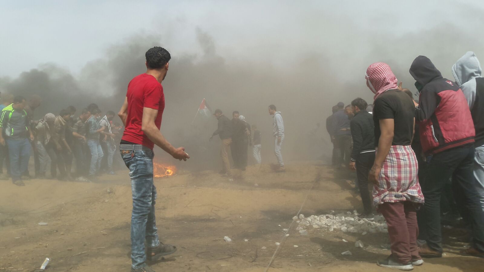 مسيرة العودة.. 4 إصابات برصاص الاحتلال شرق القطاع