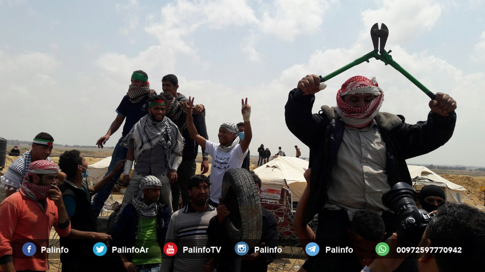 استهدادات جمعة الشباب الثائر في خانيونس
