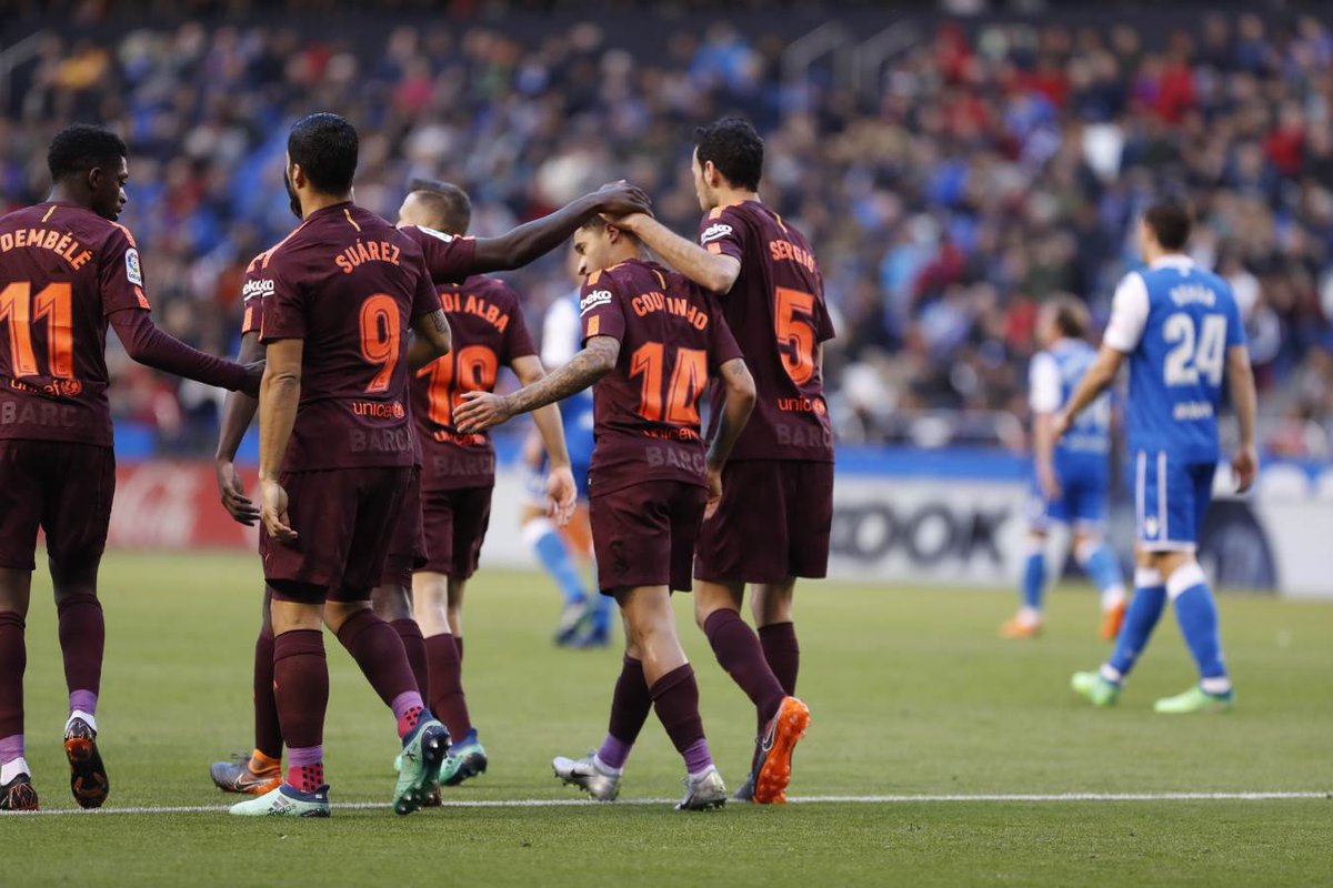 برشلونة بطلًا للدوري الإسباني لكرة القدم