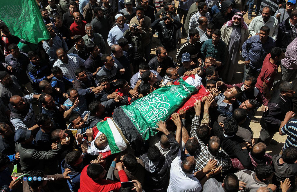 187 شهيدًا منذ إعلان ترمب  منهم 120 في مسيرات العودة بغزة