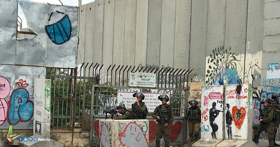 مواجهات مع جيش الاحتلال بالضفة رفضا لنقل السفارة