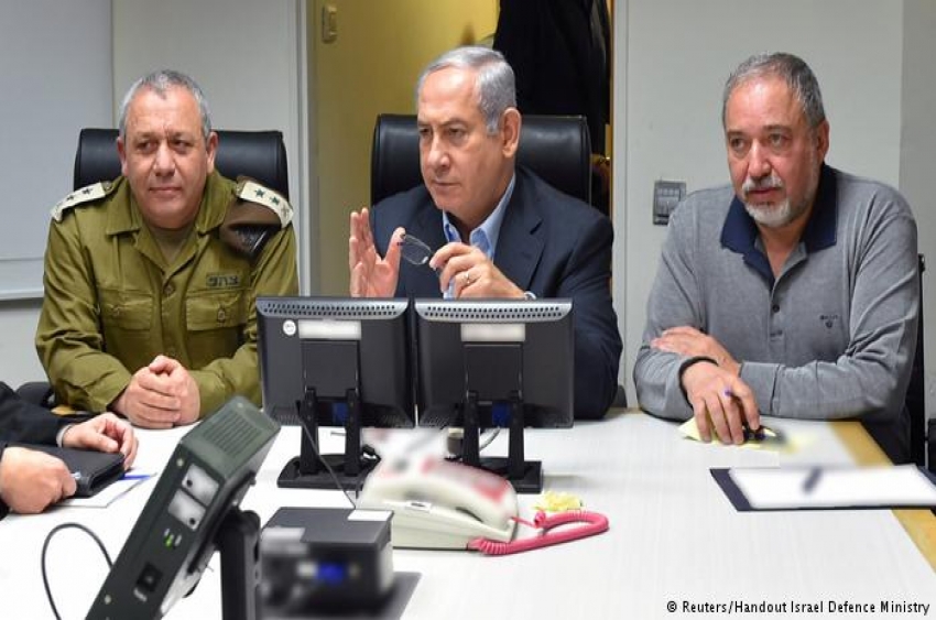 نتنياهو يقرر منع ليبرمان من اتخاذ قرارات فردية حول غزة