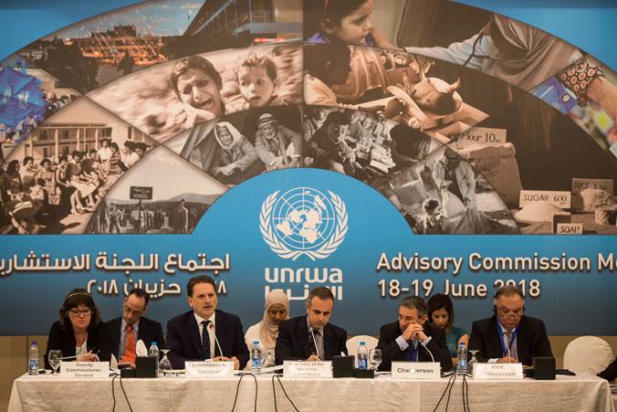 ما نتائج اجتماع اللجنة الاستشارية لـأونروا في عمان؟