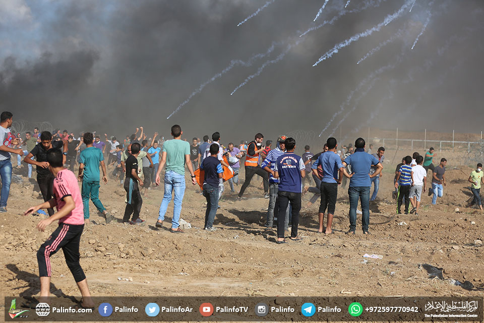 155 شهيدًا منذ انطلاق مسيرات العودة في غزة