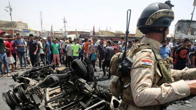 16 قتيلا وعشرات الجرحى في انفجار بمدينة الصدر العراقية