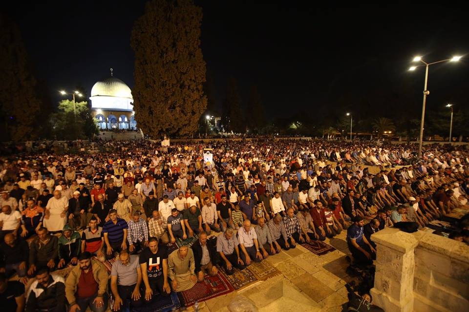 3 ملايين مسلم وفدوا للمسجد الأقصى خلال شهر رمضان