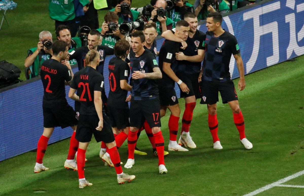 كرواتيا تقصي إنجلترا وتبلغ نهائي المونديال
