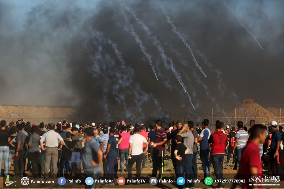 شهيدان و246 إصابة بقمع الاحتلال جمعة أطفالنا الشهداء شرق القطاع