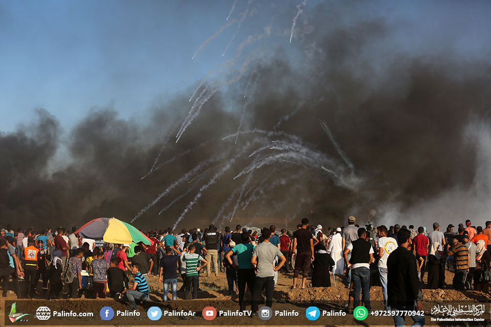 مشاهد من جمعة أطفالنا الشهداء شرق غزة