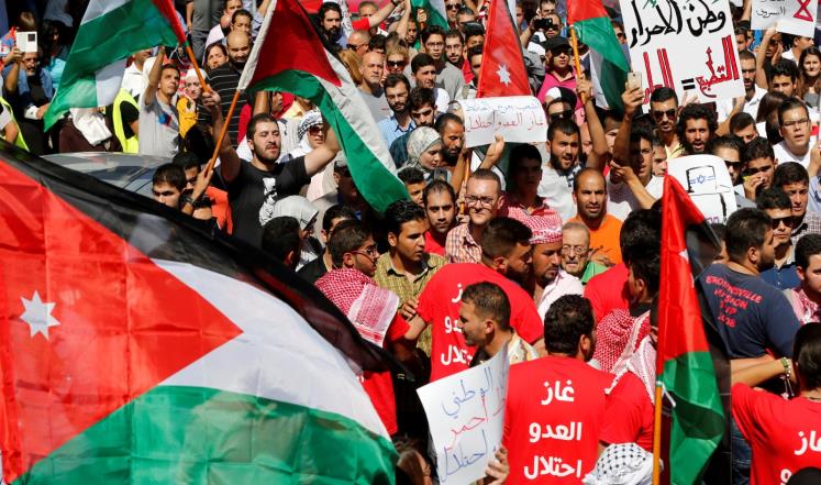 شركة أردنية ترفض بيع الرمال لخط غاز إسرائيلي