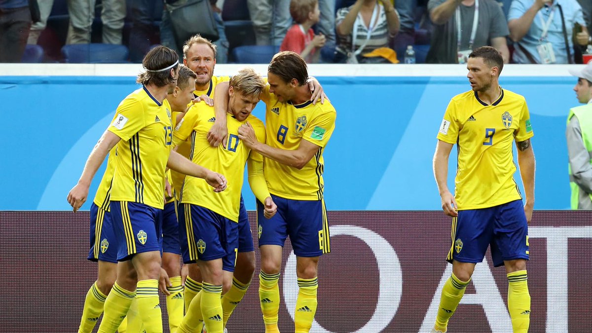 السويد تتغلب على سويسرا وتبلغ ربع نهائي المونديال