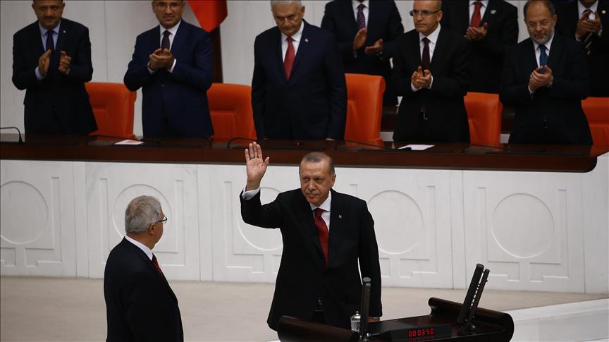 عقب أداء أردوغان اليمين الدستورية.. تركيا تنتقل رسميًّا للنظام الرئاسي