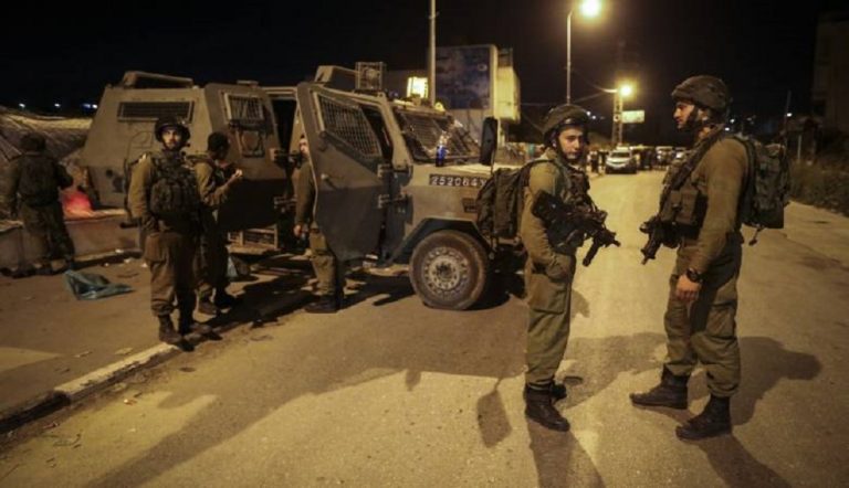 إصابة ضابط و3 جنود صهاينة بكمين للمقاومة في نابلس