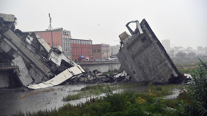 ارتفاع ضحايا انهيار جسر جنوة إلى 39 قتيلا
