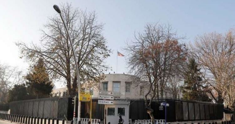 إطلاق نار على السفارة الأمريكية بأنقرة دون إصابات