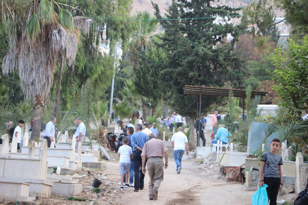 أجواء العيد في مدينة نابلس
