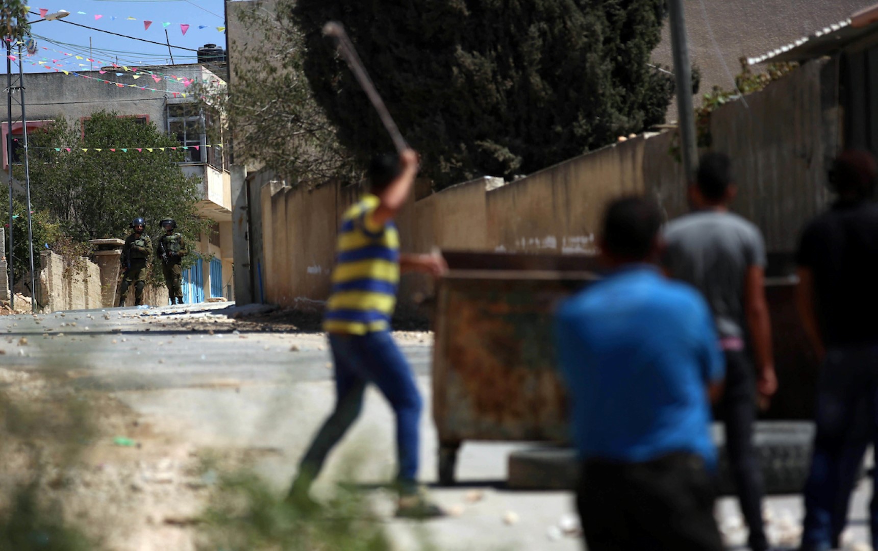 إصابات بقمع الاحتلال مسيرة كفر قدوم الأسبوعية