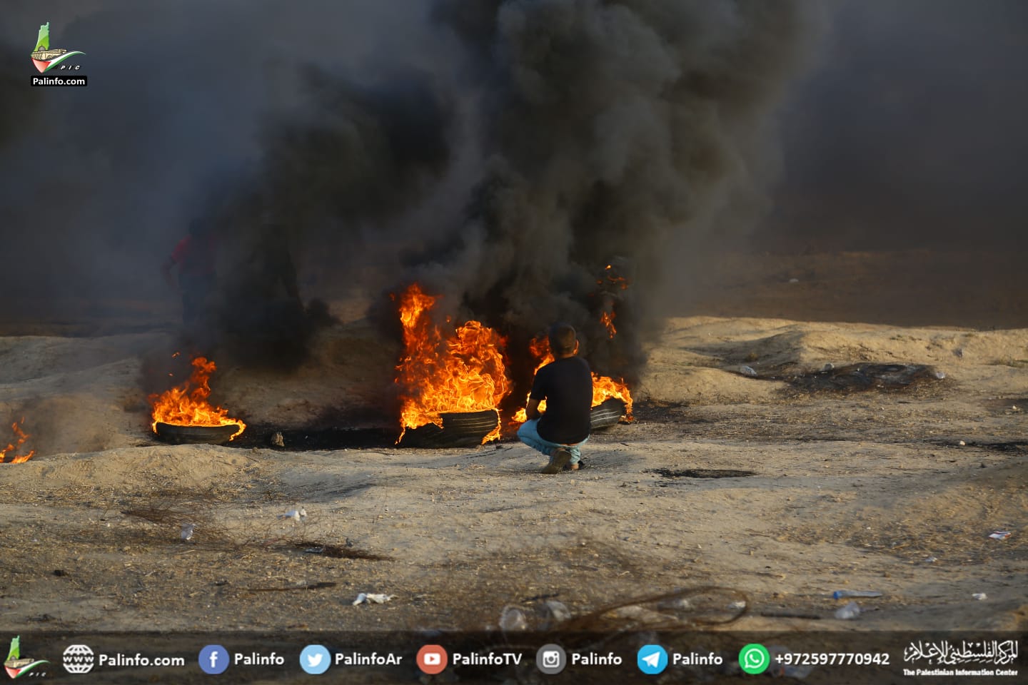 شهيد وعشرات الإصابات بقمع الاحتلال المتظاهرين شرق القطاع