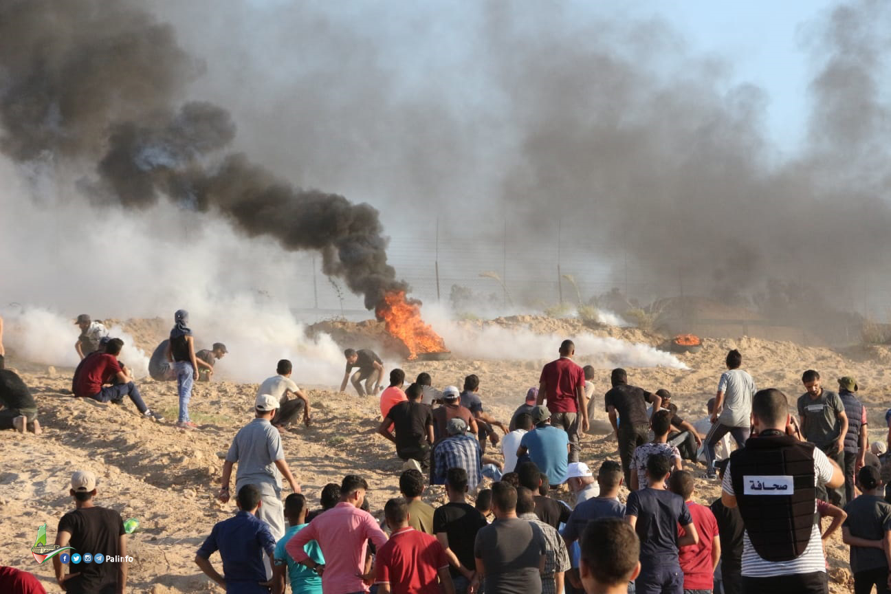 7 شهداء وعشرات الإصابات بقمع الاحتلال المتظاهرين شرق القطاع