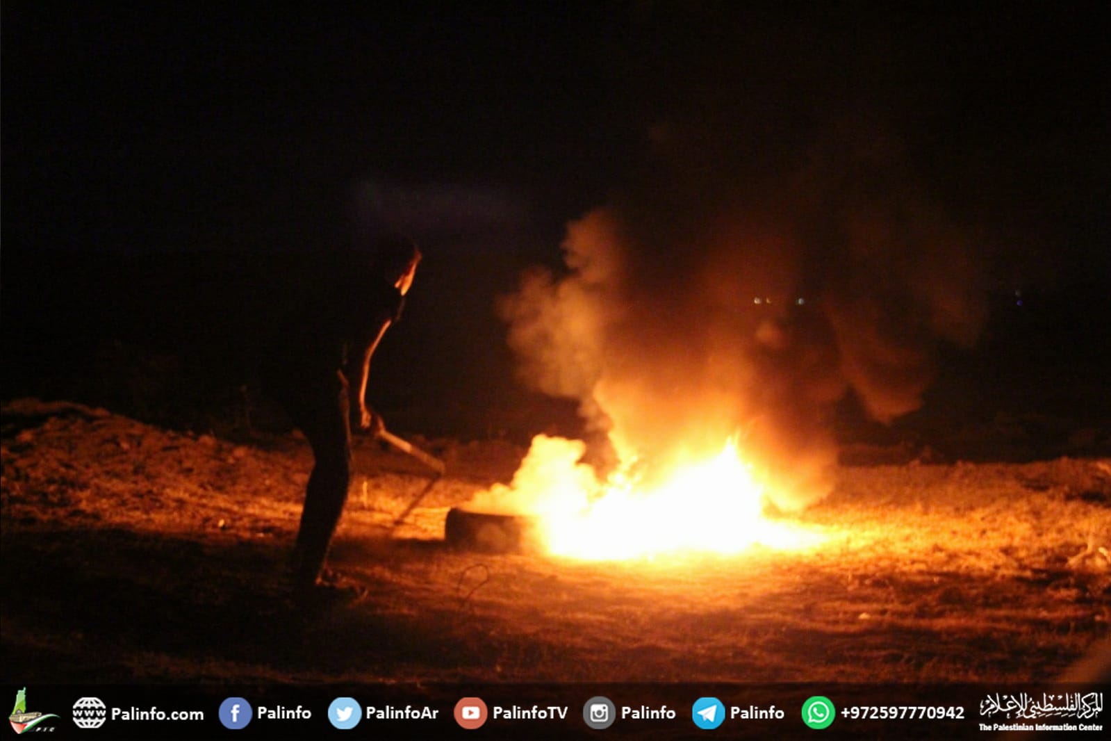 10 إصابات بقمع الاحتلال تظاهرات الإرباك الليلي شرق القطاع