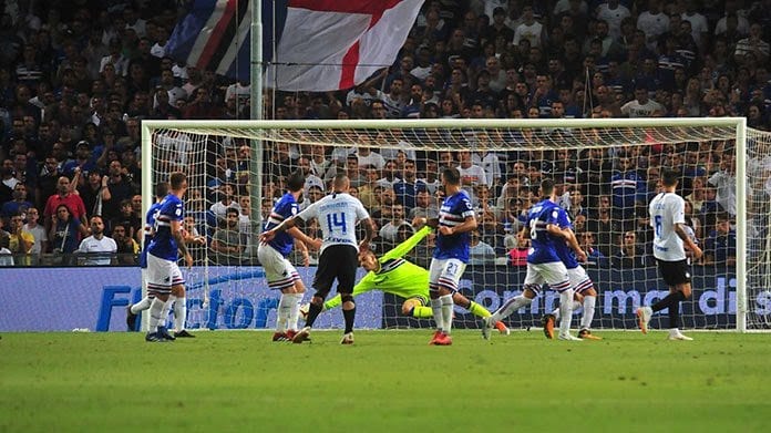 الدوري الإيطالي .. إنتر يتغلب على سامبدوريا بهدف في الوقت القاتل