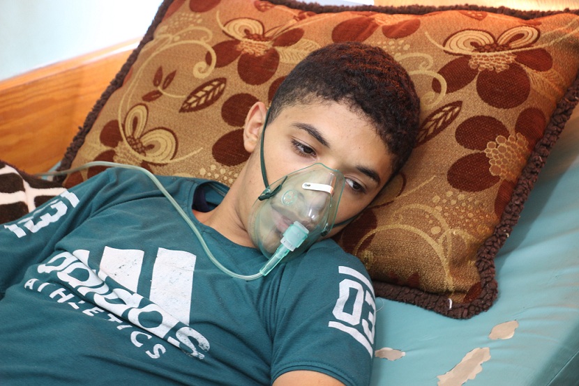 الطفل غسان بركة.. ضحية جديدة لغاز إسرائيل