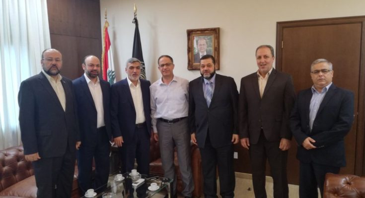 حماس تلتقي المدير العام للأمن العام في لبنان
