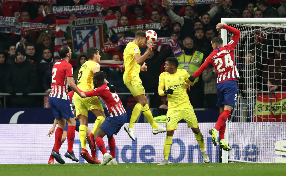 جيرونا يقصي أتلتيكو مدريد من كأس الملك