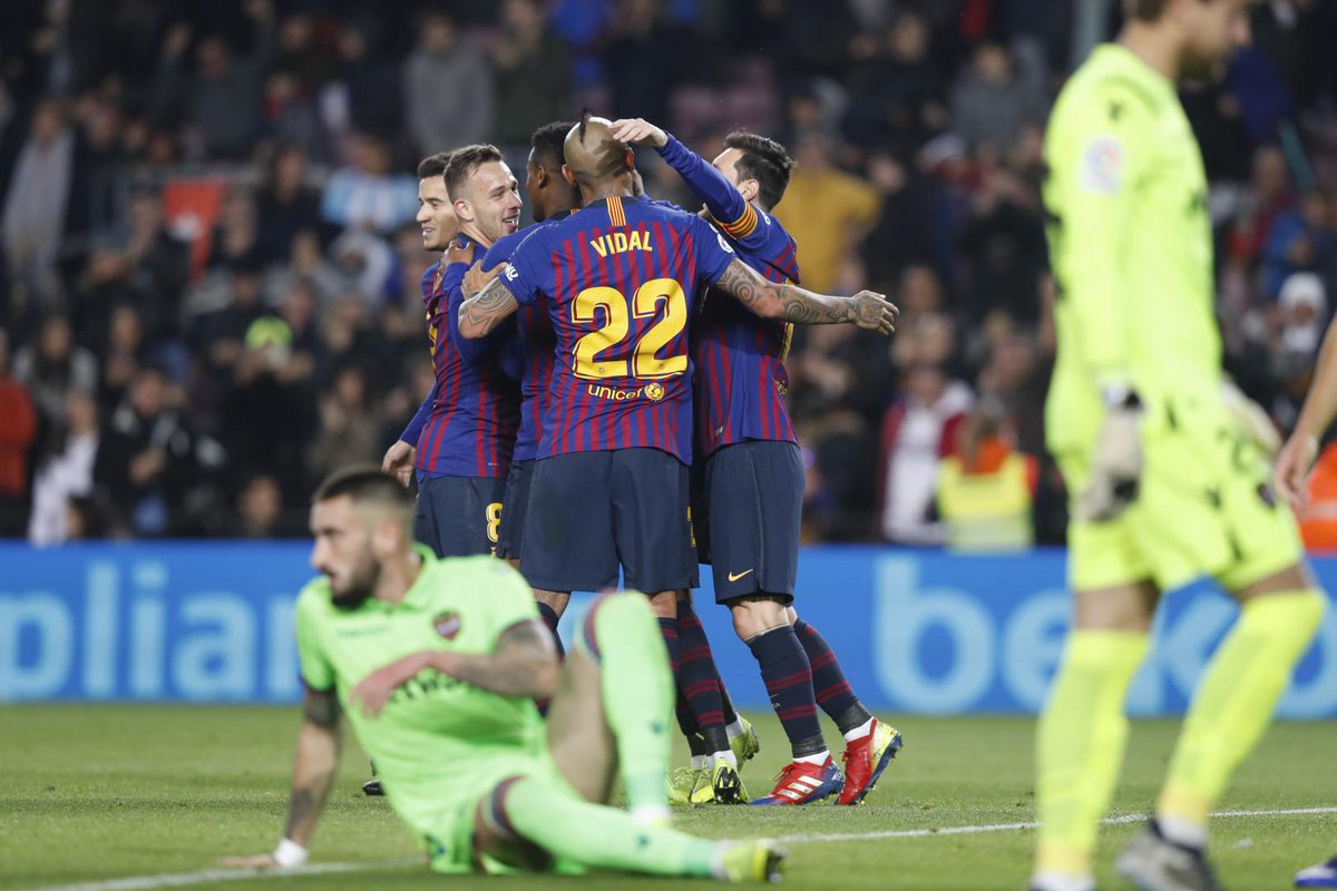برشلونة يبلغ ربع نهائي كأس ملك إسبانيا